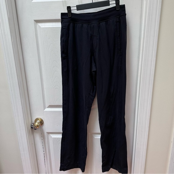 Lululemon black mens sweatpants medium athletic - Picture 1 of 4